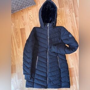 Nautica Women's Black Puffer Jacket